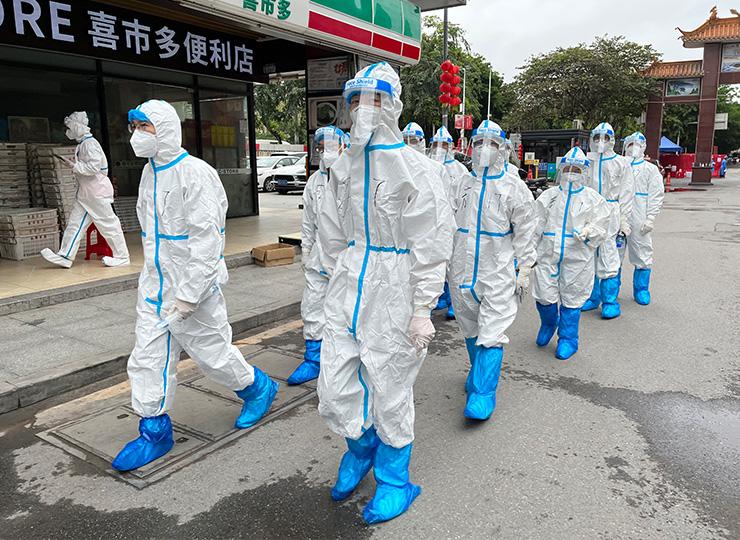 集团党员助力广州疫情封控区，筑牢抗疫“长城”